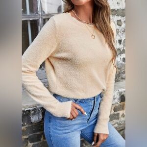 Forever 21 Cozy Cream Sweater